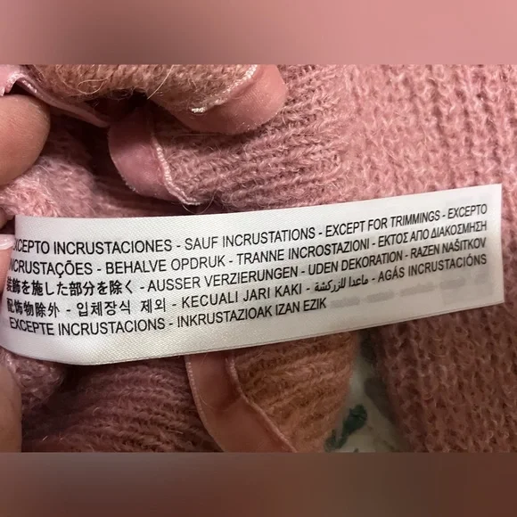 Zara NWT Pink Ruffled Cardigan - Picture 8 of 11